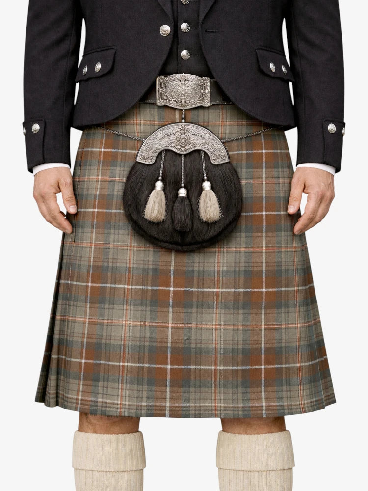 Mackenzie Weathered Tartan Kilt