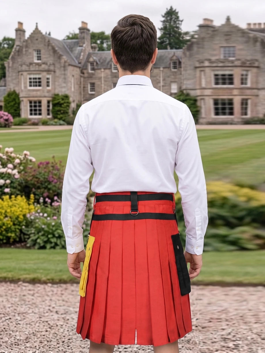Kilt utilitaire à drapeau allemand sur mesure