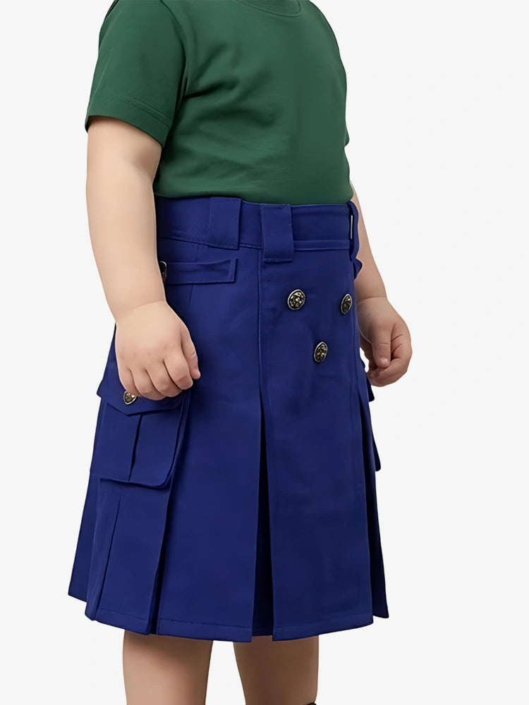 Kilt bébé bleu royal premium
