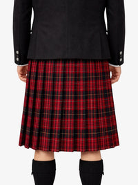 Pride of Wales Tartan Kilt Model Back