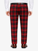 Pride of Wales Tartan Trouser Back
