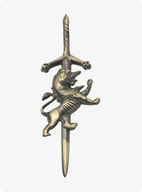 Rampant Lion Kilt Pin