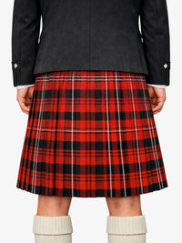 Ramsay Red Tartan Kilt Model Back