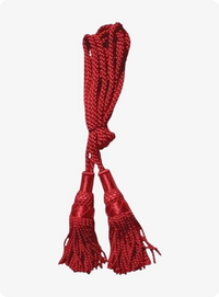 Red Scottish Silk Bagpipe Cord
