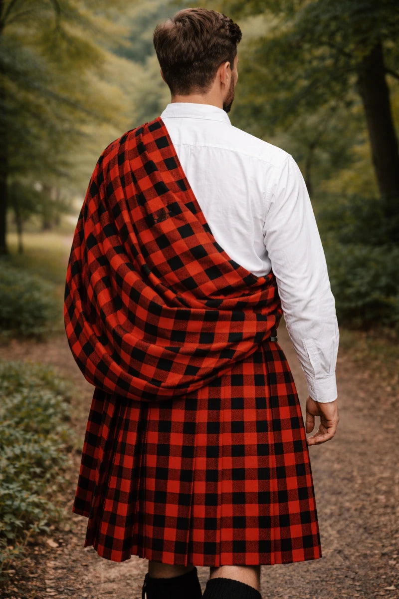 Kilt traditionnel écossais Great Highland sur mesure