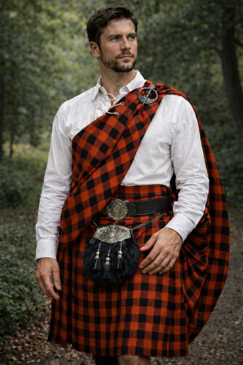 Kilt traditionnel écossais Great Highland sur mesure