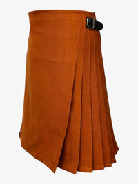 Saffron Tartan Kilt Left Side
