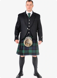 Scottish Black Watch Kilt Outfit 