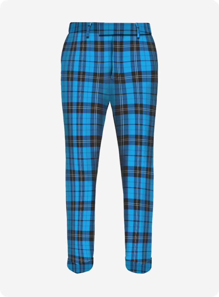 Scottish Ramsay Blue Tartan Pant