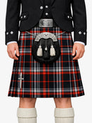 Spirit Of Highlander Tartan Kilt Model Front