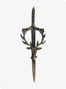 Stag Head Kilt Pin
