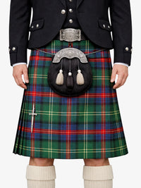 Sutherland Ancient Tartan Kilt Model Front