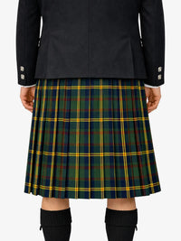 US-Marine Corp Tartan Kilt Model Back