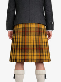 Ulster Tartan Kilt Model Back