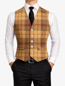 Ulster Tartan Waistcoat Front