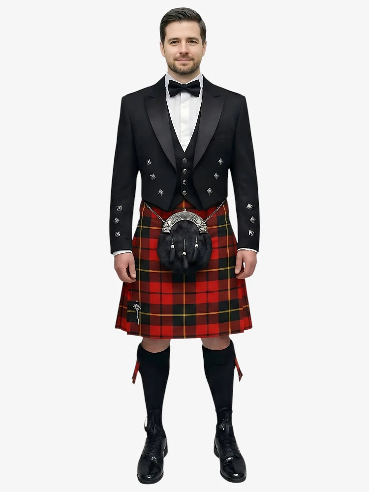 Ensemble Kilt Prince Charlie Tartan Wallace