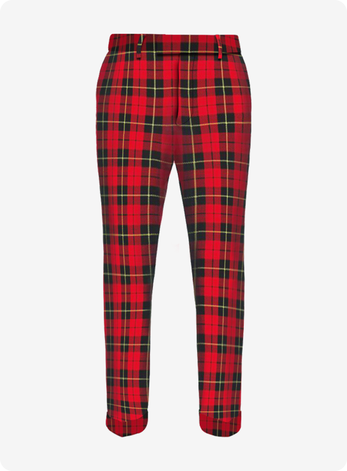 Custom Made Wallace Tartan Pant