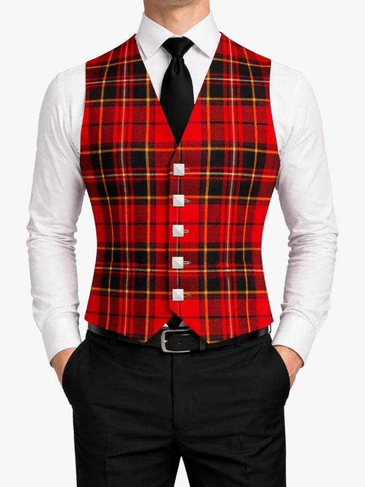 Wallace Tartan Waistcoat
