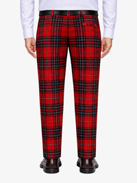 Wemyss Tartan Trouser Back