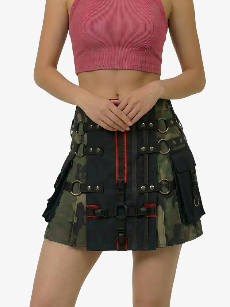 Kilt Utility Camouflage pour Femme