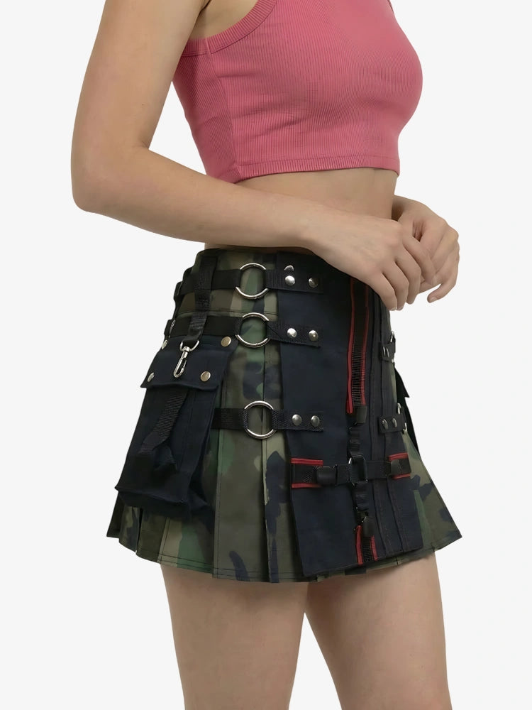 Kilt Utility Camouflage pour Femme