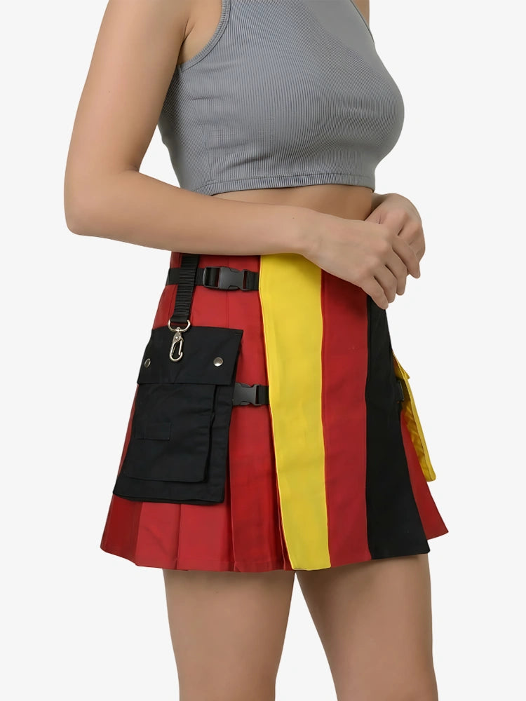 Kilt Utility Drapeau Allemand pour Femme