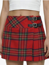 Kilt Tartan Royal Stewart Femme