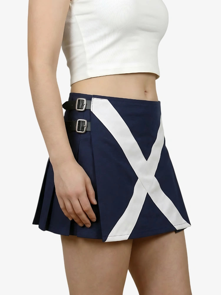 Kilt Utility Drapeau d’Écosse pour Femme